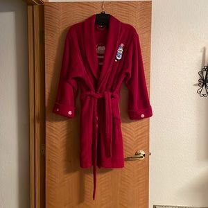 Terry cloth robe